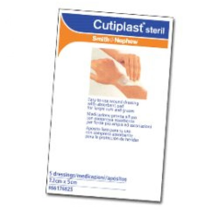 Cutiplast Steril Medicazione Adesiva 10cm x 8cm 5 Pezzi